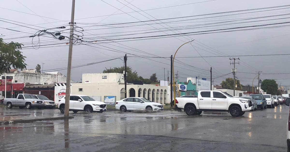 Frente frío número 25 provoca lluvias en Cajeme