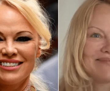 Pamela Anderson presume su rostro al natural