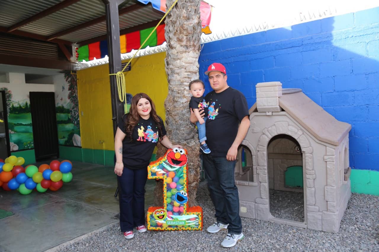 Cumple Sebastián su primer añito