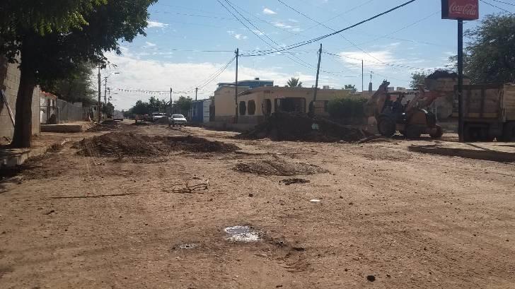Reparación de colector de drenaje en El Apache terminará este viernes
