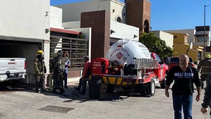 Explosión de tanque estacionario en Los Santos deja un lesionado