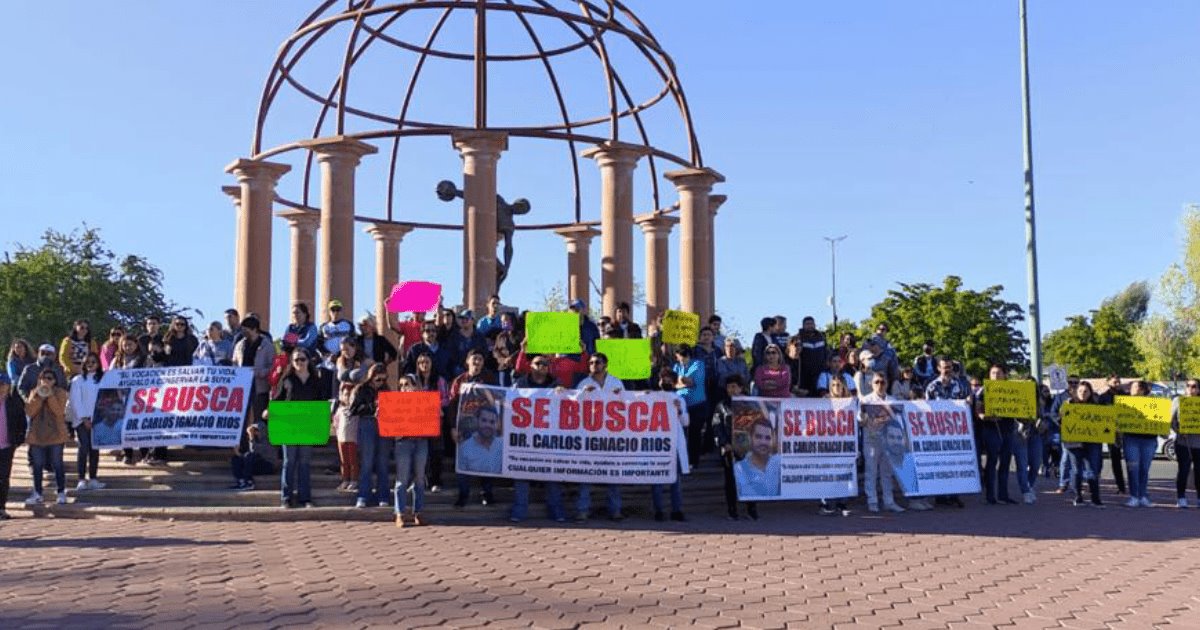 Te queremos de regreso”: mantienen búsqueda del Dr. Carlos Ignacio Ríos