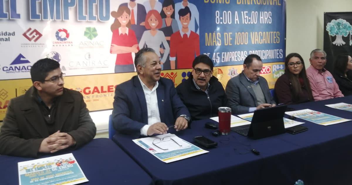 Realizarán décima Feria del Empleo en Nogales con más de mil 500 ofertas