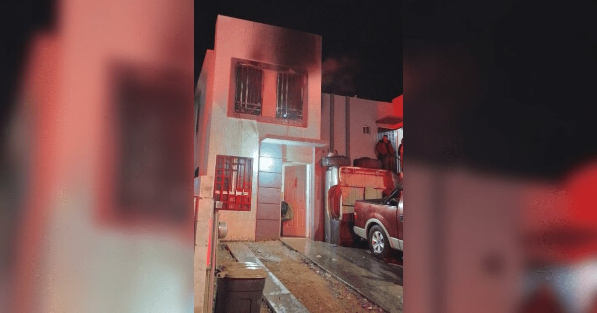 Nogales: una menor y un adulto fallecen a causa de un incendio