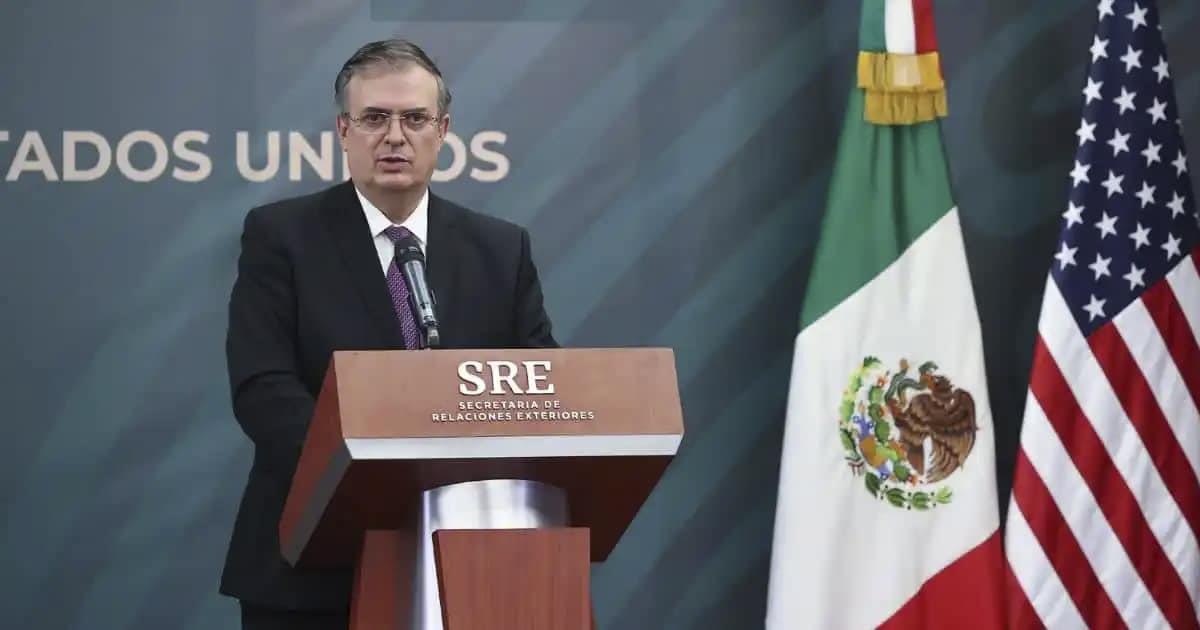 Asegura Ebrard que la relación de EU y Canadá no está basada en sumisión