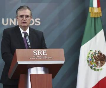 Asegura Ebrard que la relación de EU y Canadá no está basada en sumisión