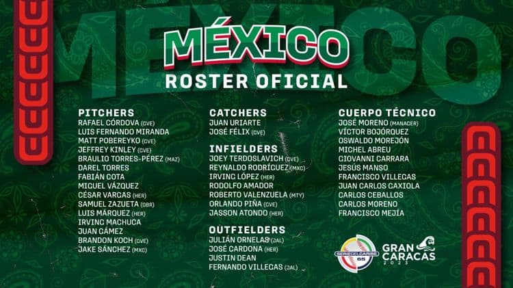 Abanderan al equipo mexicano que disputará la Serie del Caribe 2023