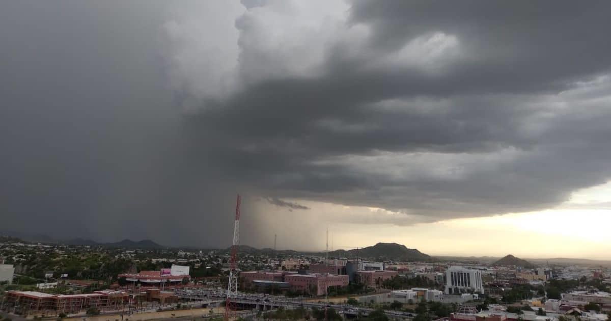 Autoridades se preparan para temporada de lluvias en Sonora