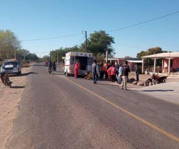 Motociclista atropella a menor en la Huatabampo-Yavaros