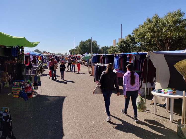 Tianguis en peligro; plataformas digitales desplazan comercios transeúntes