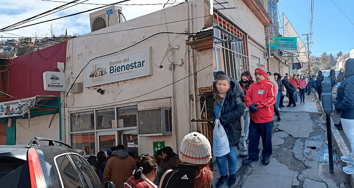 Nogales: falta de orden retrasa entrega de tarjetas Bienestar