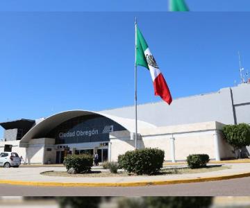 Registran disminución de vuelos comerciales a Ciudad Obregón