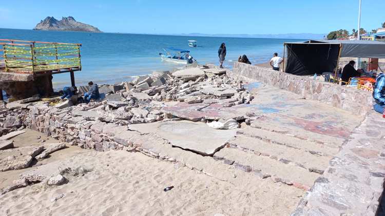 Piden rehabilitar el muelle de Bahía de Kino