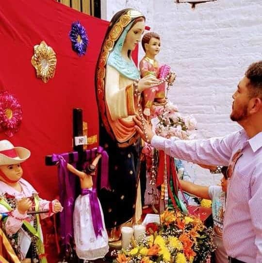 Por séptimo año consecutivo, los Mayos peregrinan para la Virgen