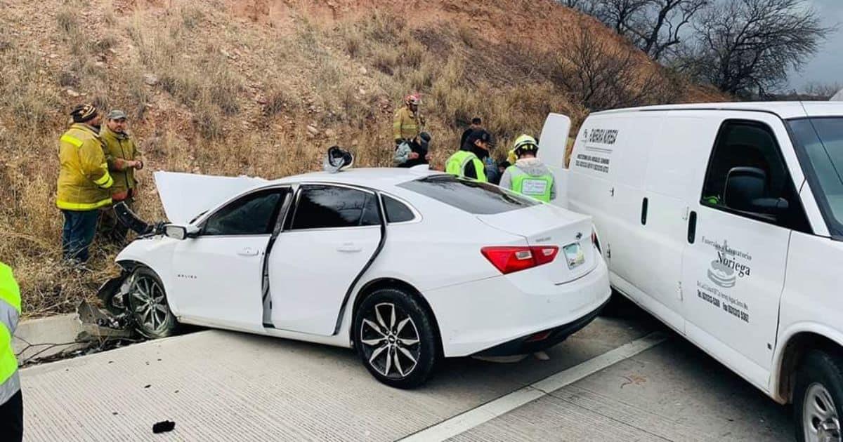 Fatal accidente en carretera Nogales-Ímuris deja 5 personas sin vida