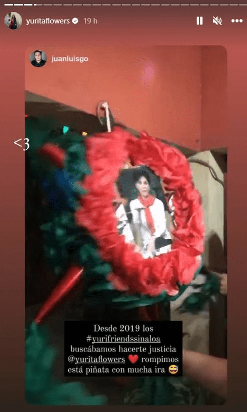 Yuridia comparte piñata de Pati Chapoy que sus fanáticos rompieron