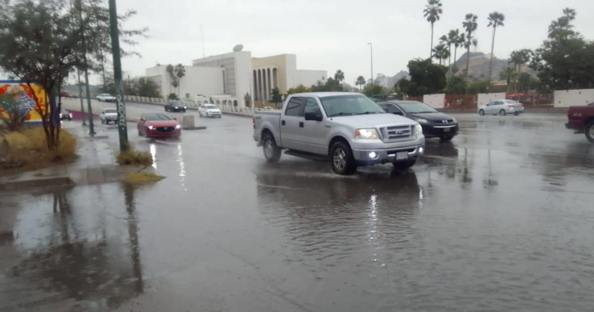 Estos son los daños que dejó la lluvia del domingo en Hermosillo