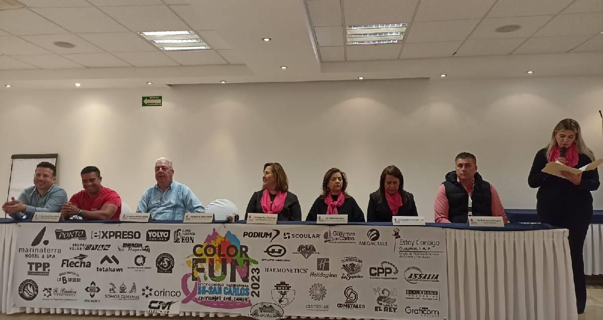 Invitan a carrera Color Fun en San Carlos para apoyar a pacientes de cáncer