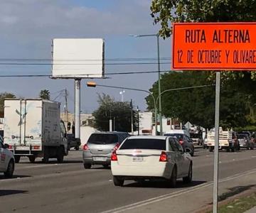 Estas son las rutas alternas por obras de desnivel de la Veracruz y Encinas