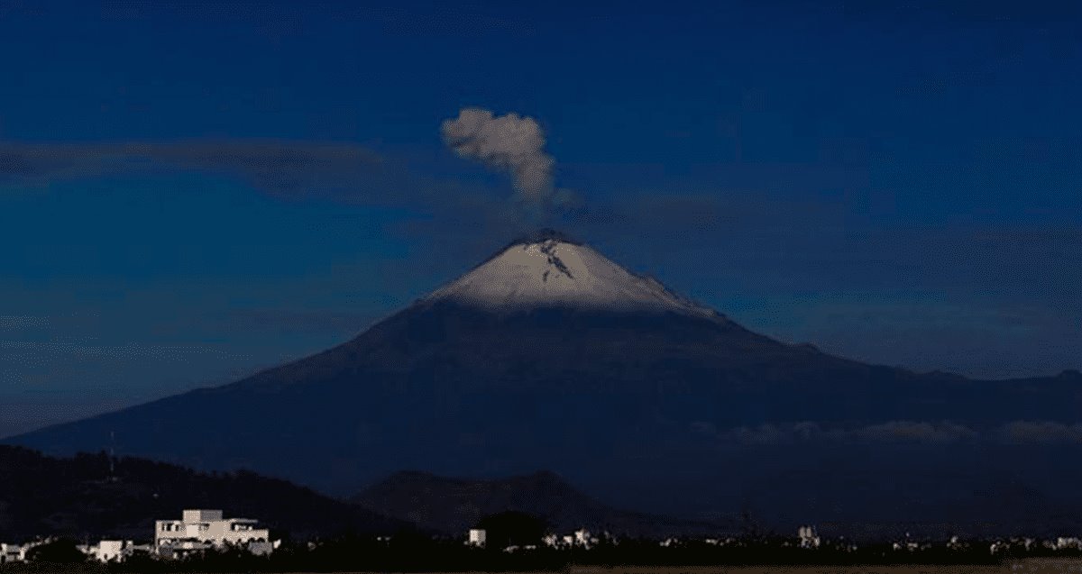 ¡Alerta volcánica! Popocatépetl presentó 6 explosiones en 24 horas