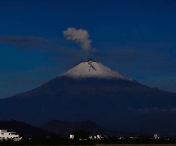 ¡Alerta volcánica! Popocatépetl presentó 6 explosiones en 24 horas