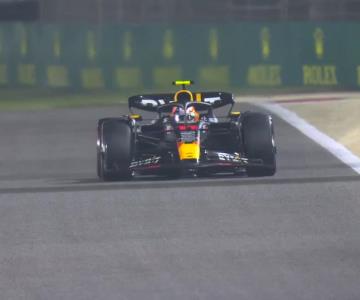 Checo Pérez lidera pruebas de pretemporada de Fórmula 1 en Bahrein