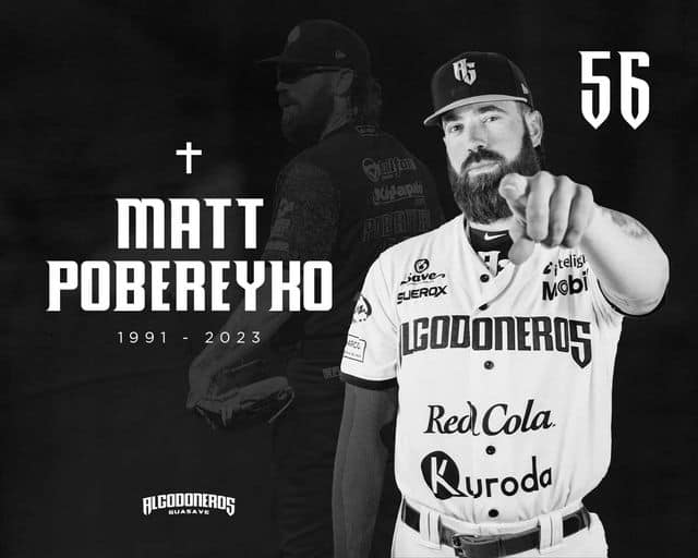 Fallece Matt Pobereyko, destacado pitcher de los Algodoneros de Guasave