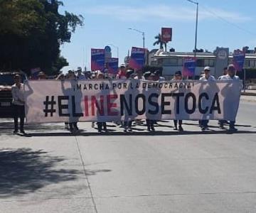 Ciudadanos de Navojoa se unen a la defensa del INE