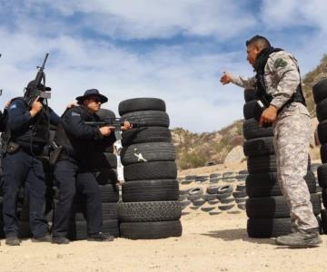 Policías de Hermosillo se ponen a prueba con Curso de Competencias Básicas