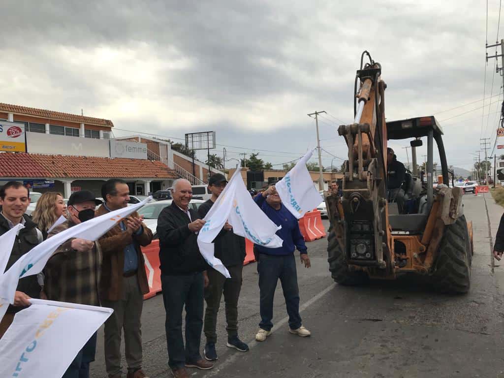 Arranca obra de modernización en Reforma y Colosio