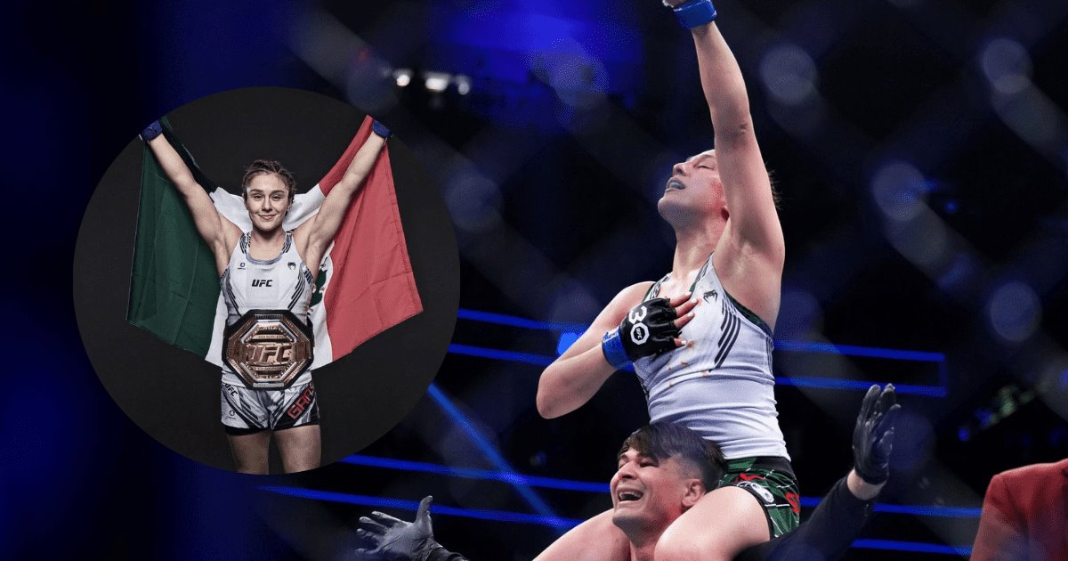 Alexa Grasso hace historia; primera mexicana campeona en la UFC