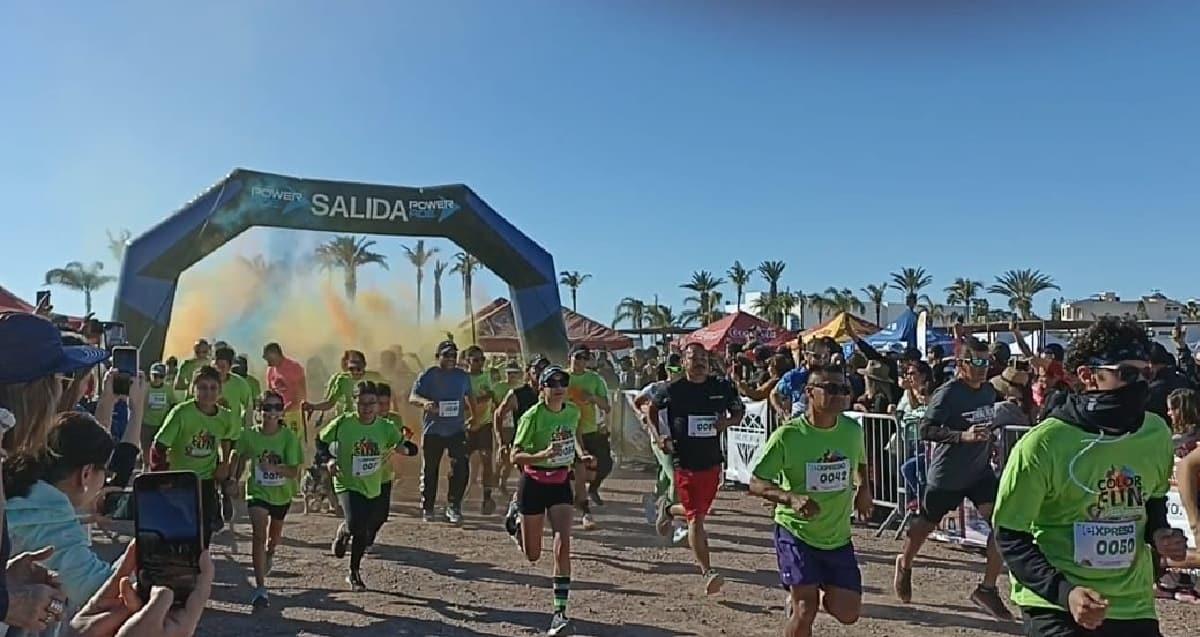 Color Fun reunió a entusiastas del deporte en una caminata recreativa