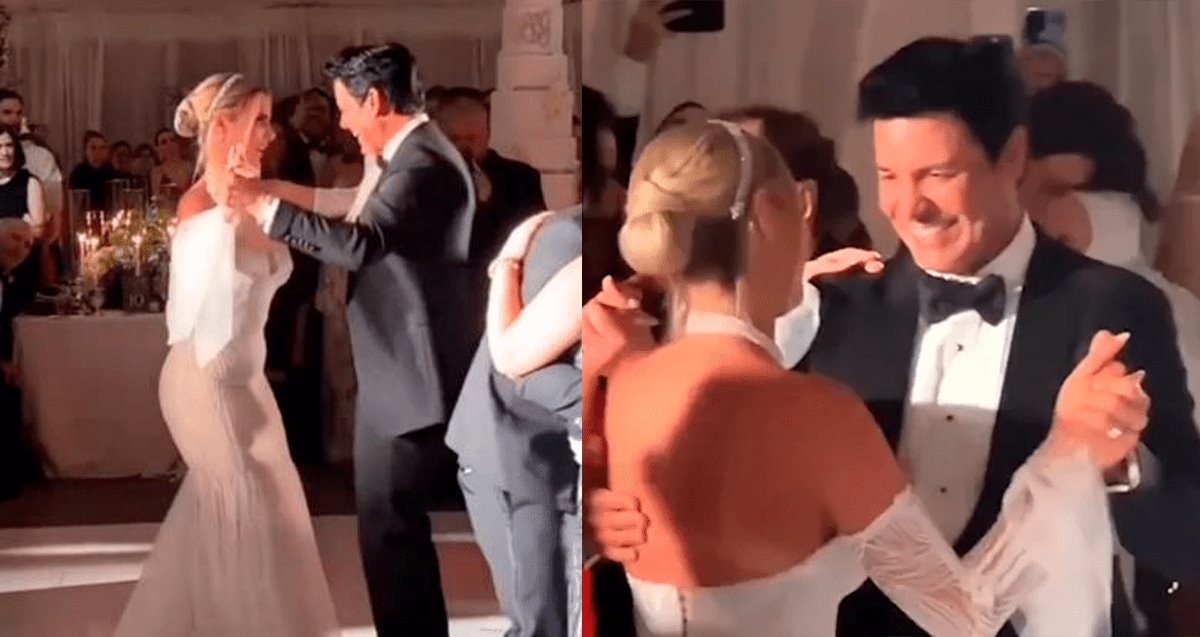 Chayanne como invitado especial en la boda de Lele Pons