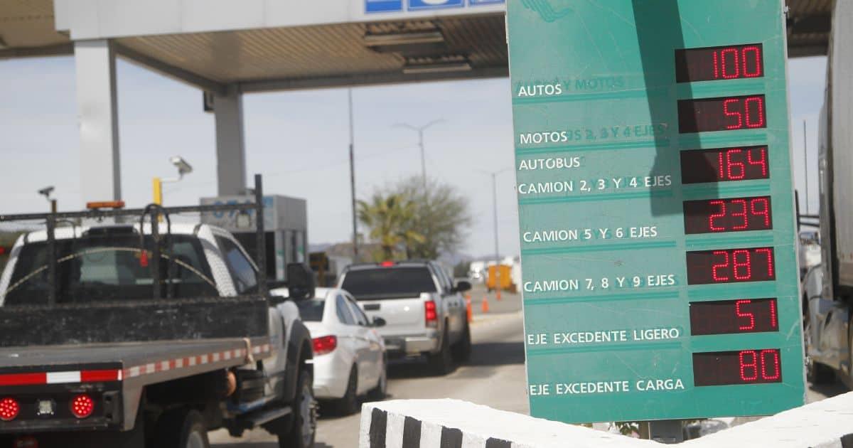 Aumento a casetas de peaje impactará a la actividad económica: CMIC Sonora