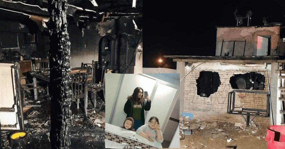 Muere mujer con sus hijos y sobrinos en incendio de vivienda en SLRC