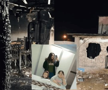 Muere mujer con sus hijos y sobrinos en incendio de vivienda en SLRC
