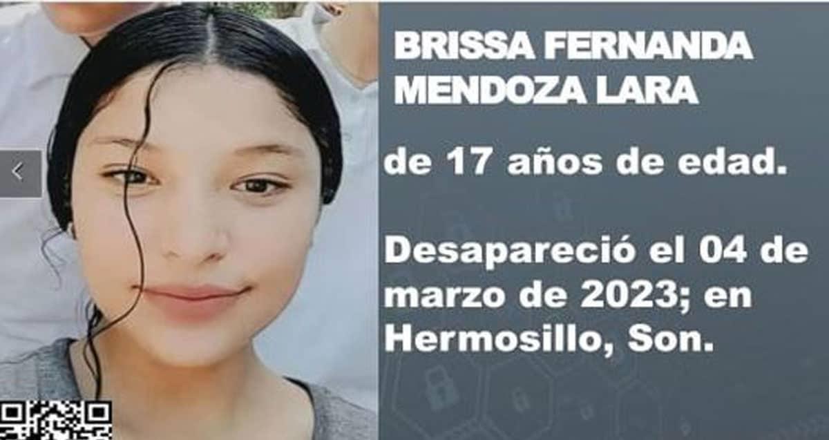 Piden ayuda para localizar a la joven Brissa Mendoza
