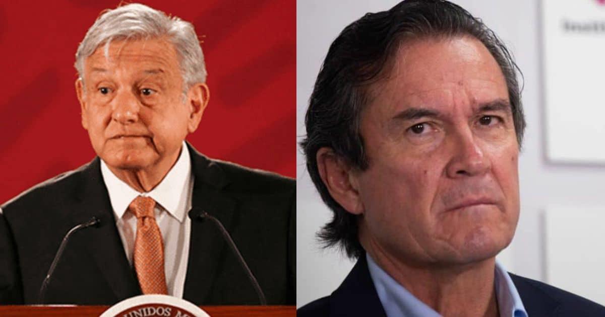 AMLO critica celebración por restitución de Edmundo Jacobo en el INE