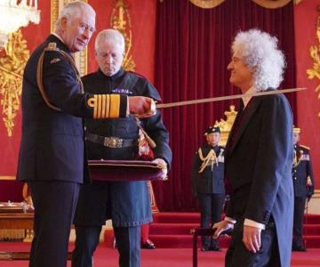 Brian May, nombrado caballero por el rey Carlos III del Reino Unido
