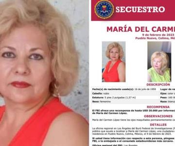 FBI reporta otra estadounidense secuestrada en México, ahora en Colima