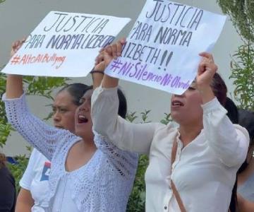 Familiares de Norma Lizbeth piden castigo a culpables de su muerte