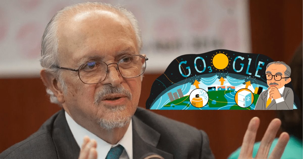 Mario Molina: el Nobel de Química mexicano al que le dedican un doodle