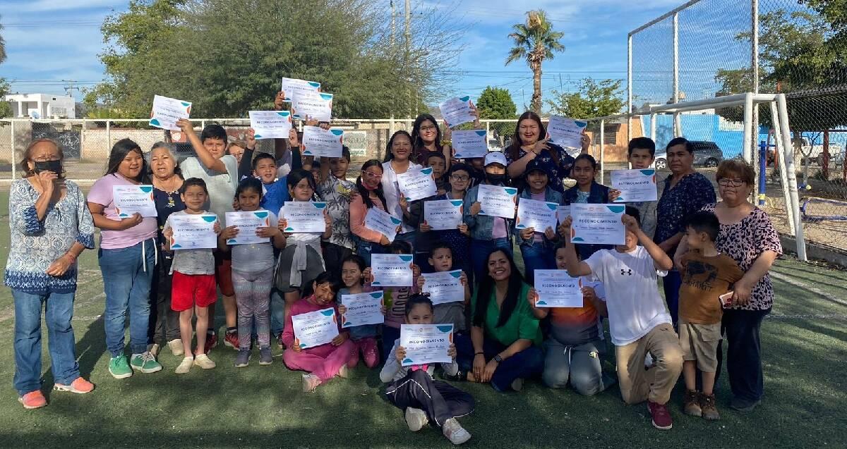 40 niños se gradúan del programa Clases en tu Colonia Creces