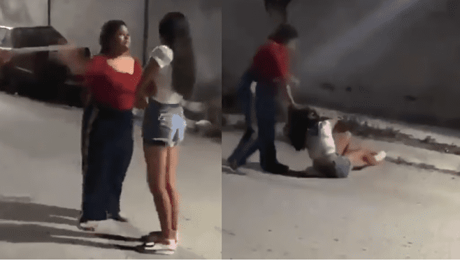 ¿Te vas a dejar?; madre golpea a su hija que sufre bullying