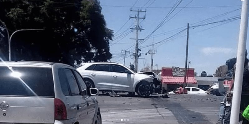 Delantero de Chivas sufre aparatoso accidente
