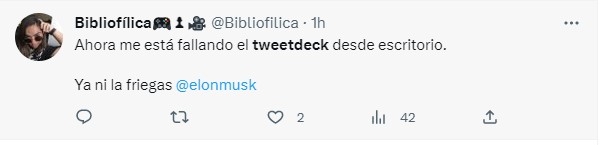 Usuarios reportan fallas en TweetDeck