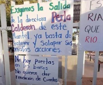 Padres de familia y docentes tomaron la Técnica 71 de Guaymas