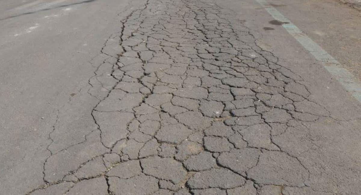 Calafateo, proceso para evitar las grietas en calles de Hermosillo