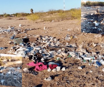 Municipio abandona en basura al Valle de Guaymas; un año sin recolección