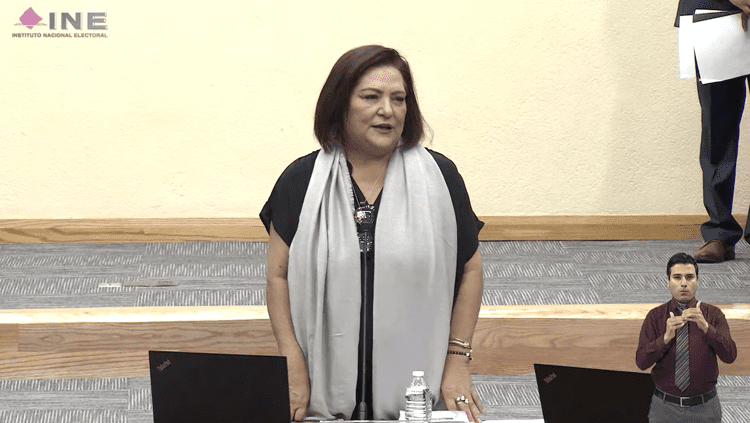 Guadalupe Taddei rinde protesta como consejera presidente del INE